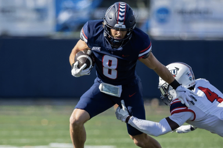 Meet Ty Arrington, a promising wide receiver for the 2025 NFL Draft from Duquesne in Pennsylvania. Check it out
